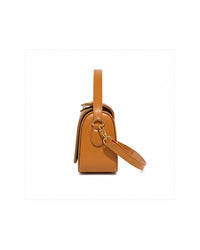 Bolso Colette color marrón, vista lateral