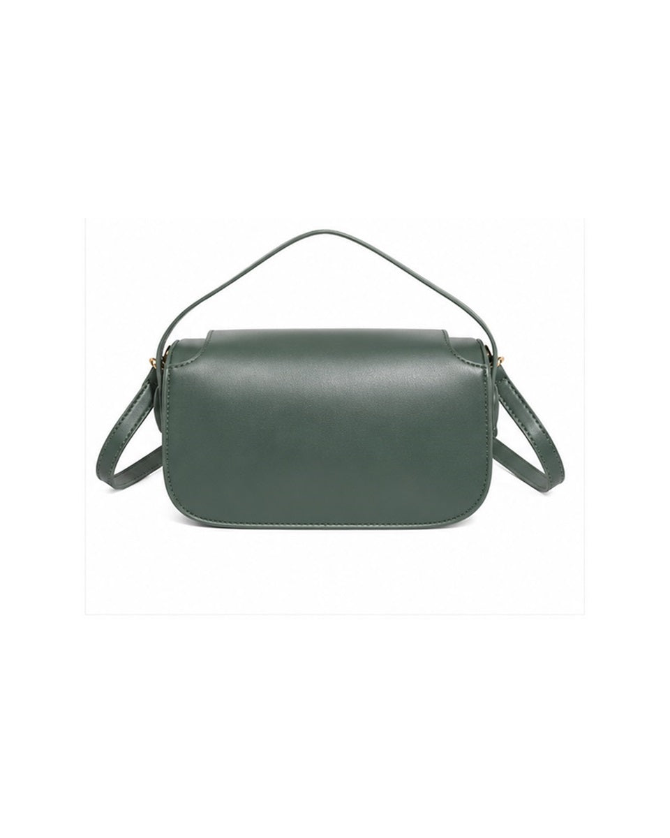 Bolso Colette color verde, vista trasera