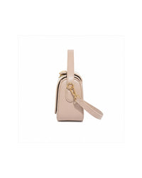 Bolso Colette color beige, vista lateral