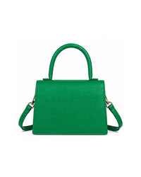 Bolso Mia color verde, vista trasera